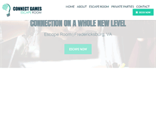 Tablet Screenshot of connectgames.com